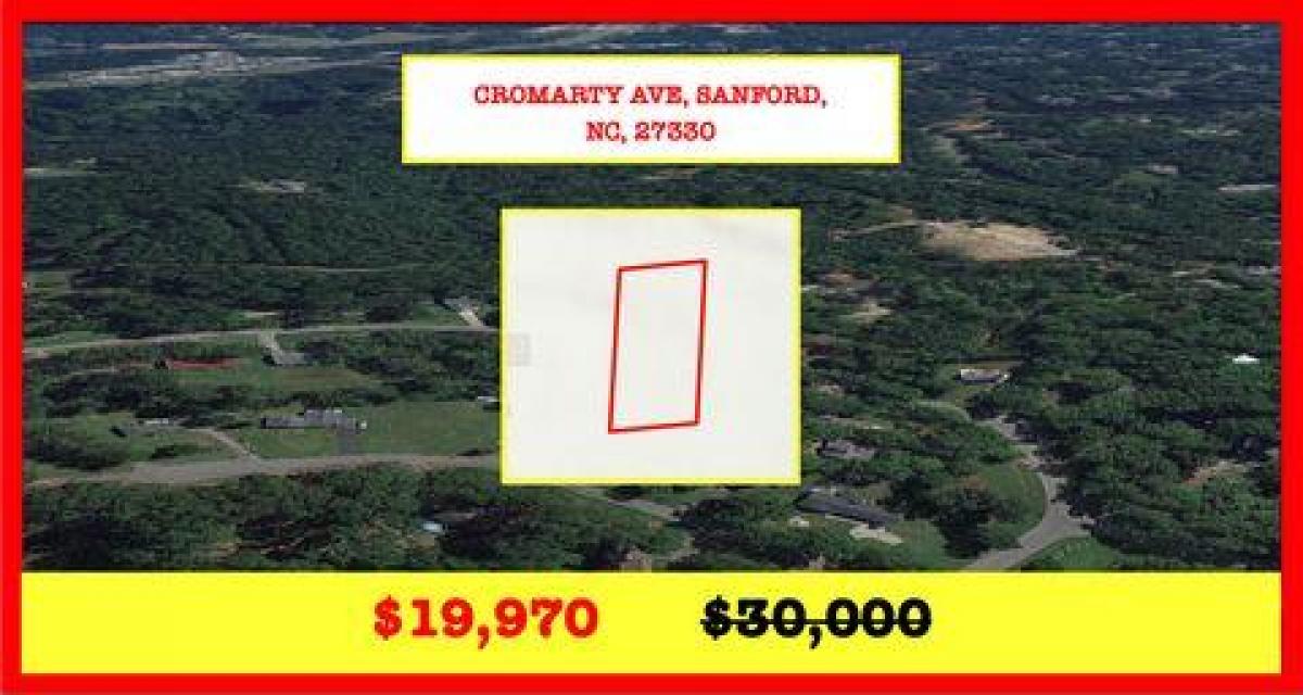 Picture of Residential Land For Sale in Sanford, North Carolina, United States