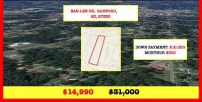 Residential Land For Sale in Sanford, North Carolina