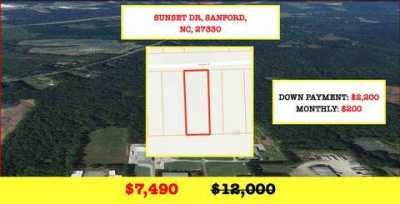 Residential Land For Sale in Sanford, North Carolina