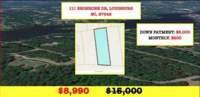 Residential Land For Sale in Louisburg, North Carolina