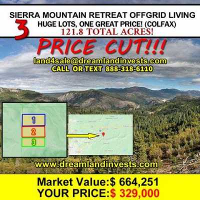 Residential Land For Sale in Emigrant Gap, California