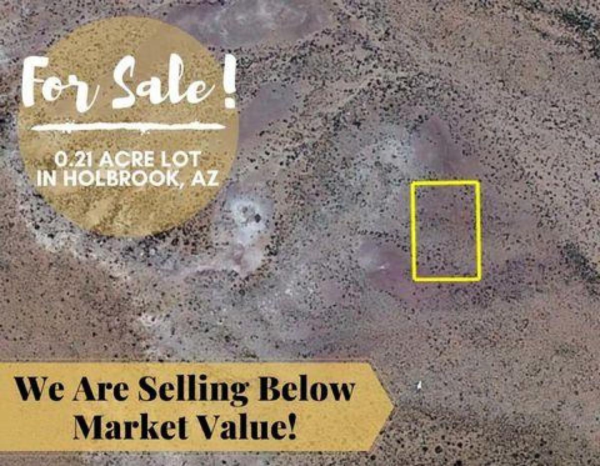 Picture of Residential Land For Sale in Holbrook, Arizona, United States