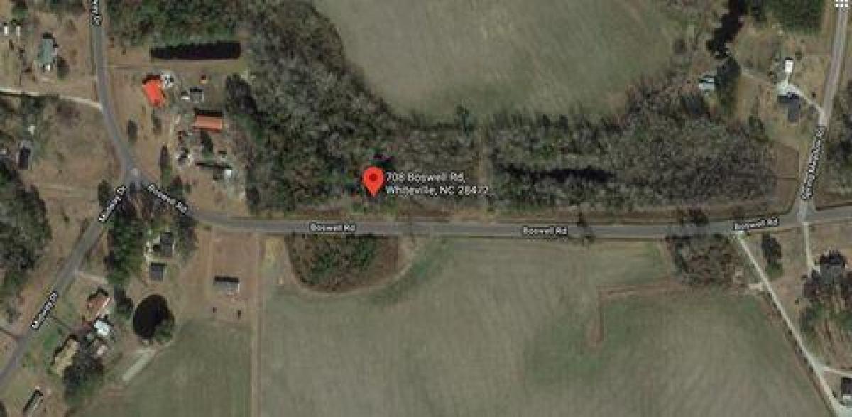 Picture of Residential Land For Sale in Whiteville, North Carolina, United States