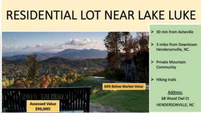 Residential Land For Sale in Hendersonville, North Carolina