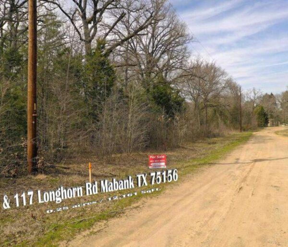 Picture of Residential Land For Sale in Mabank, Texas, United States
