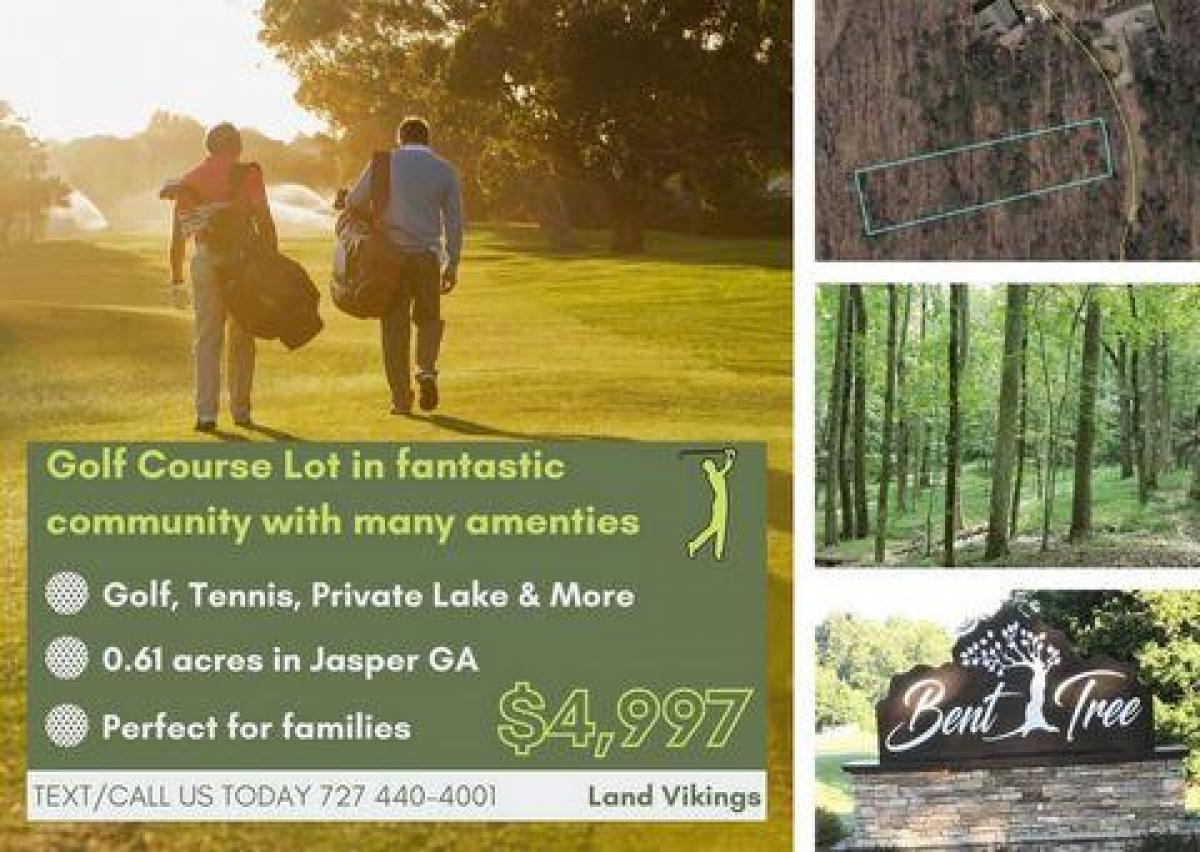 Picture of Residential Land For Sale in Jasper, Georgia, United States