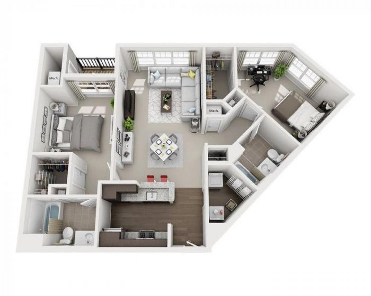 Picture of Apartment For Rent in Woburn, Massachusetts, United States