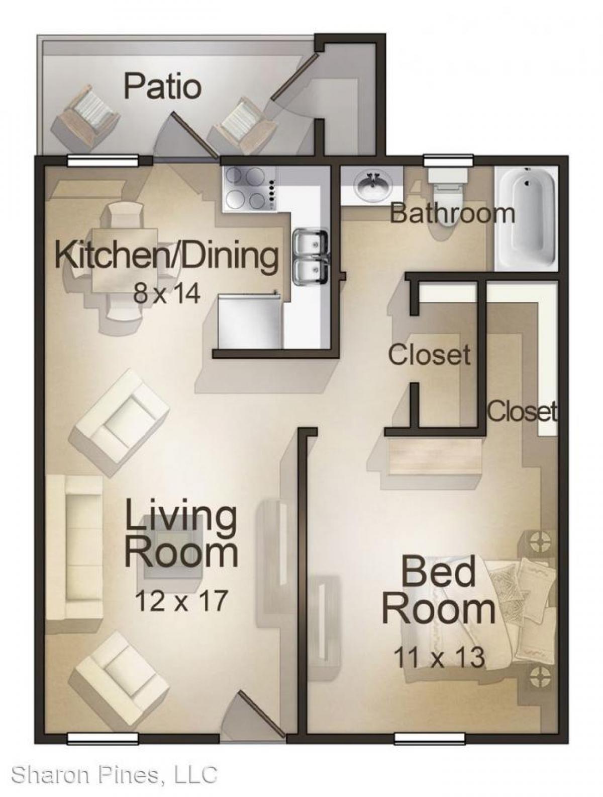 Picture of Apartment For Rent in Charlotte, North Carolina, United States