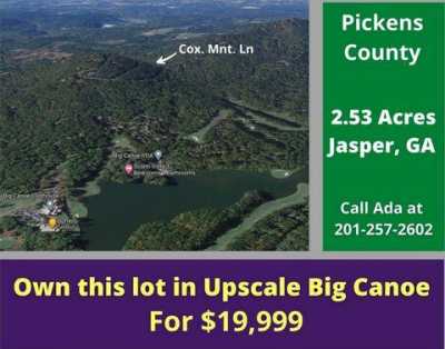 Residential Land For Sale in Jasper, Georgia