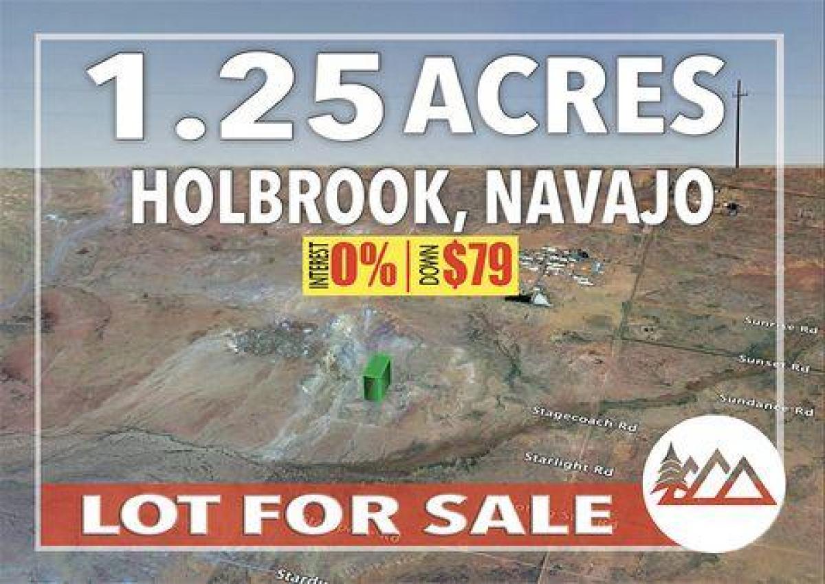 Picture of Residential Land For Sale in Holbrook, Arizona, United States