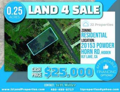 Residential Land For Sale in Hidden Valley Lake, California
