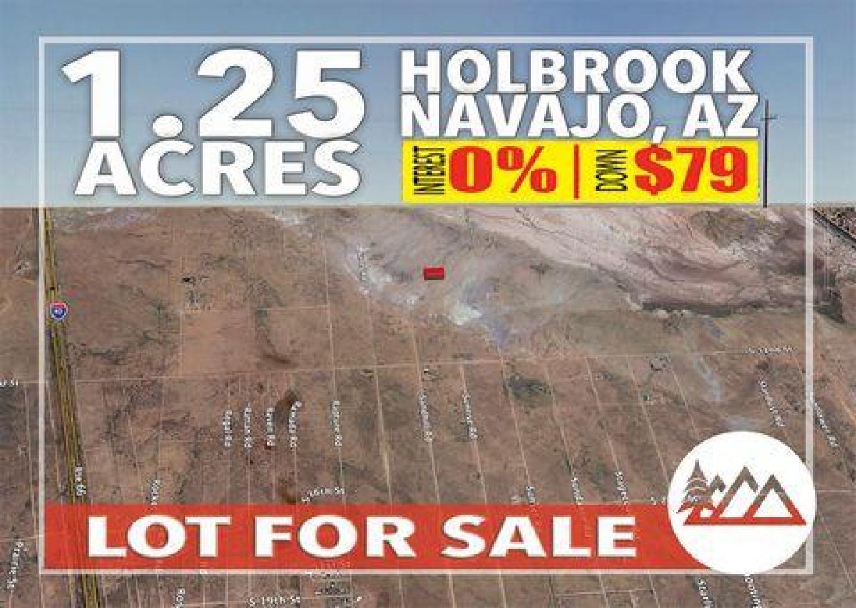 Picture of Residential Land For Sale in Holbrook, Arizona, United States