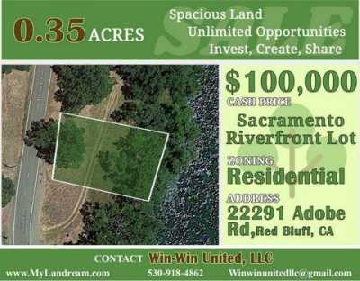 Residential Land For Sale in Red Bluff, California