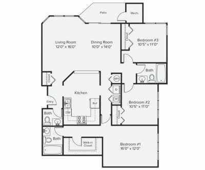 Condo For Rent in Burlington, Massachusetts