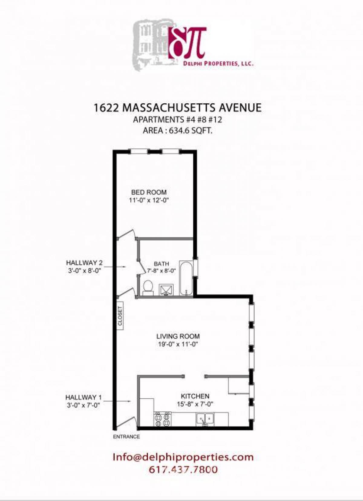 Picture of Apartment For Rent in Cambridge, Massachusetts, United States