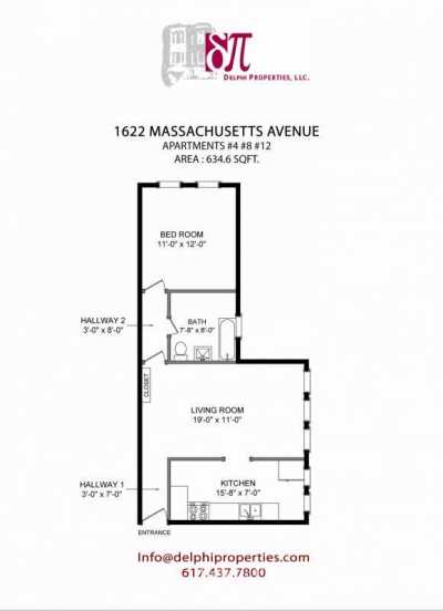 Apartment For Rent in Cambridge, Massachusetts