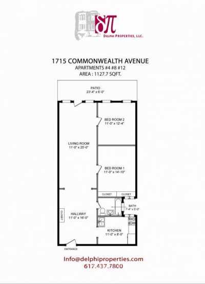 Apartment For Rent in Brighton, Massachusetts