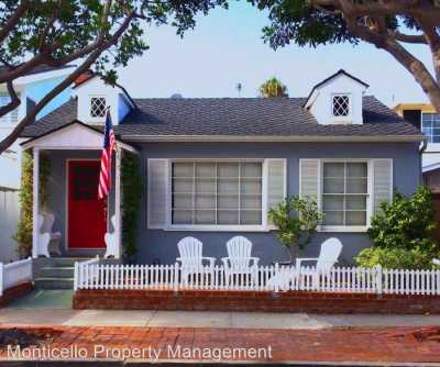 Home For Rent in Newport Beach, California