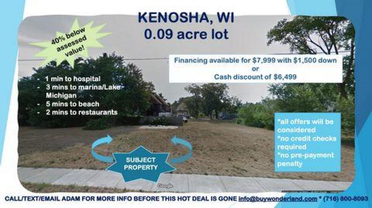 Picture of Residential Land For Sale in Kenosha, Wisconsin, United States
