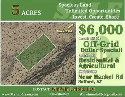 Residential Land For Sale in Bowie, Arizona