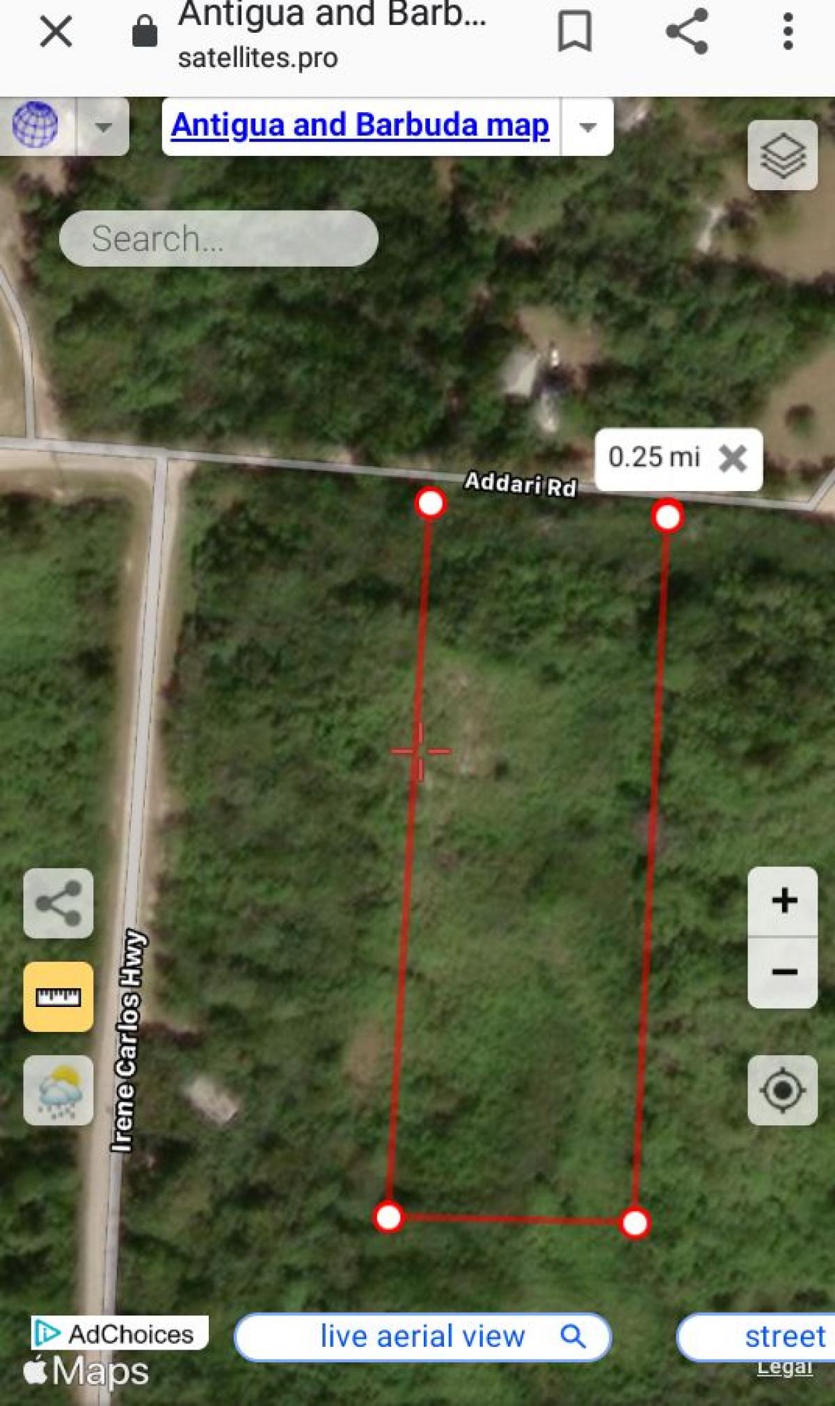 Picture of Residential Land For Sale in Freetown, Saint Philip, Antigua and Barbuda