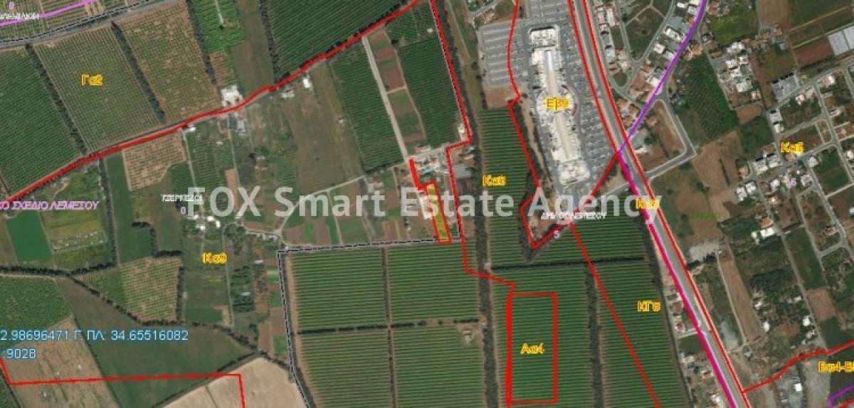 Picture of Residential Land For Sale in Zakaki, Limassol, Cyprus