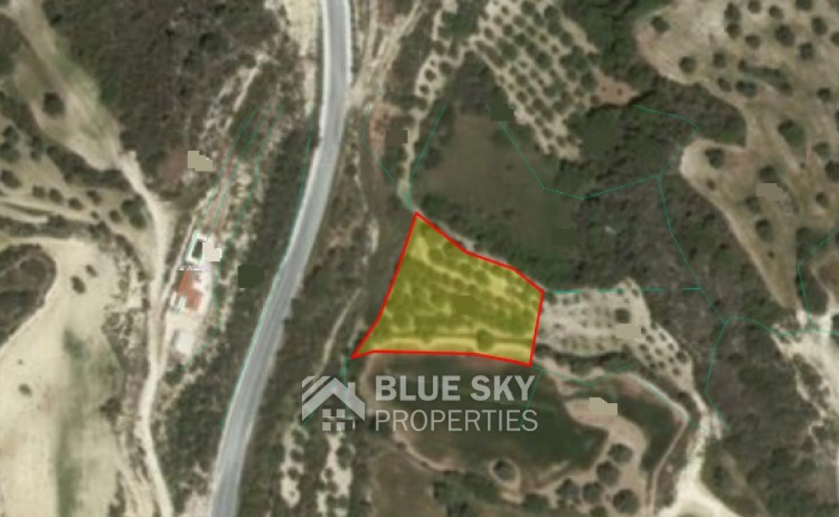 Picture of Residential Land For Sale in Drousia, Paphos, Cyprus