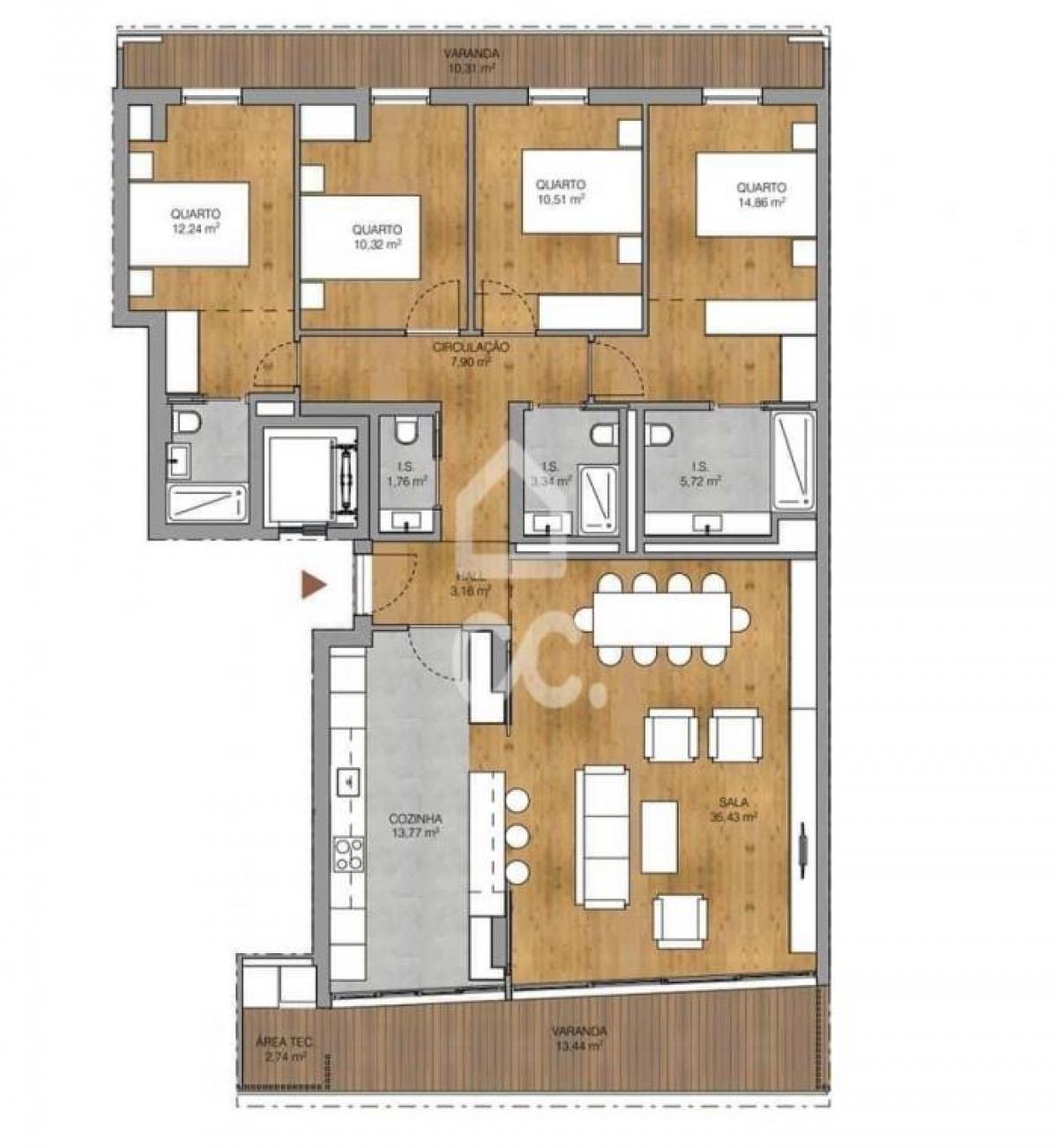 Picture of Apartment For Sale in Coimbra, Beira, Portugal