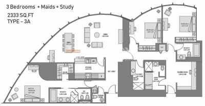 Apartment For Sale in Al Raha Beach, United Arab Emirates
