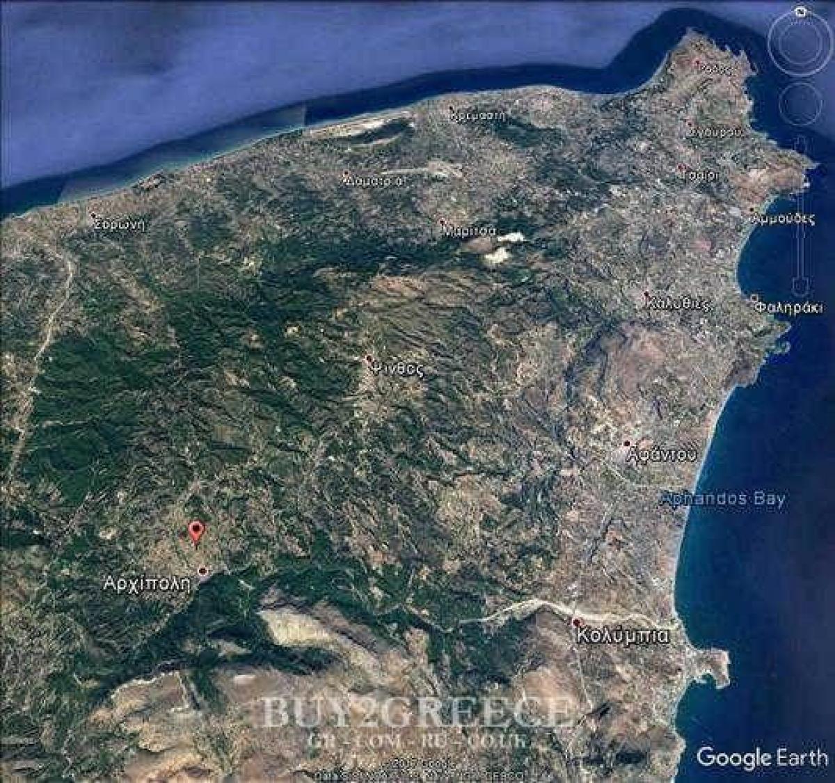 Picture of Residential Land For Sale in Rhodes, Dodecannese, Greece