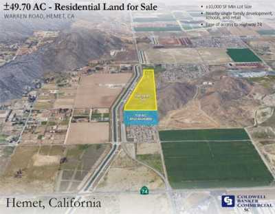 Residential Land For Sale in Hemet, California