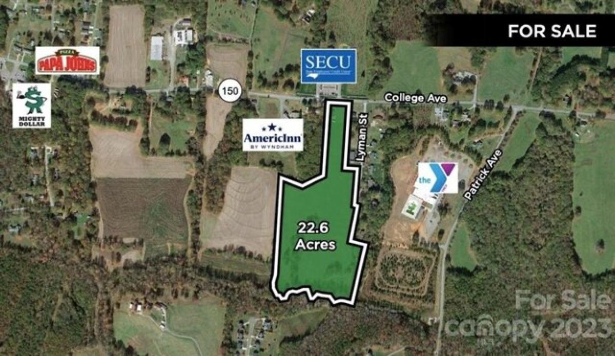 Picture of Residential Land For Sale in Shelby, North Carolina, United States