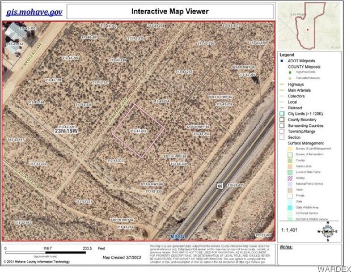 Picture of Residential Land For Sale in Kingman, Arizona, United States