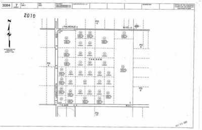 Residential Land For Sale in Palmdale, California